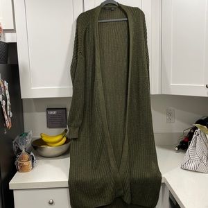 RDI Long Open Duster Cardigan
